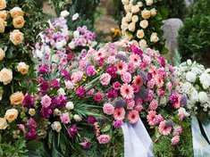 kvetinárstvo Močenok - smútočné vence Šaľa, smútočné kytice Močenok, kvety na pohreb